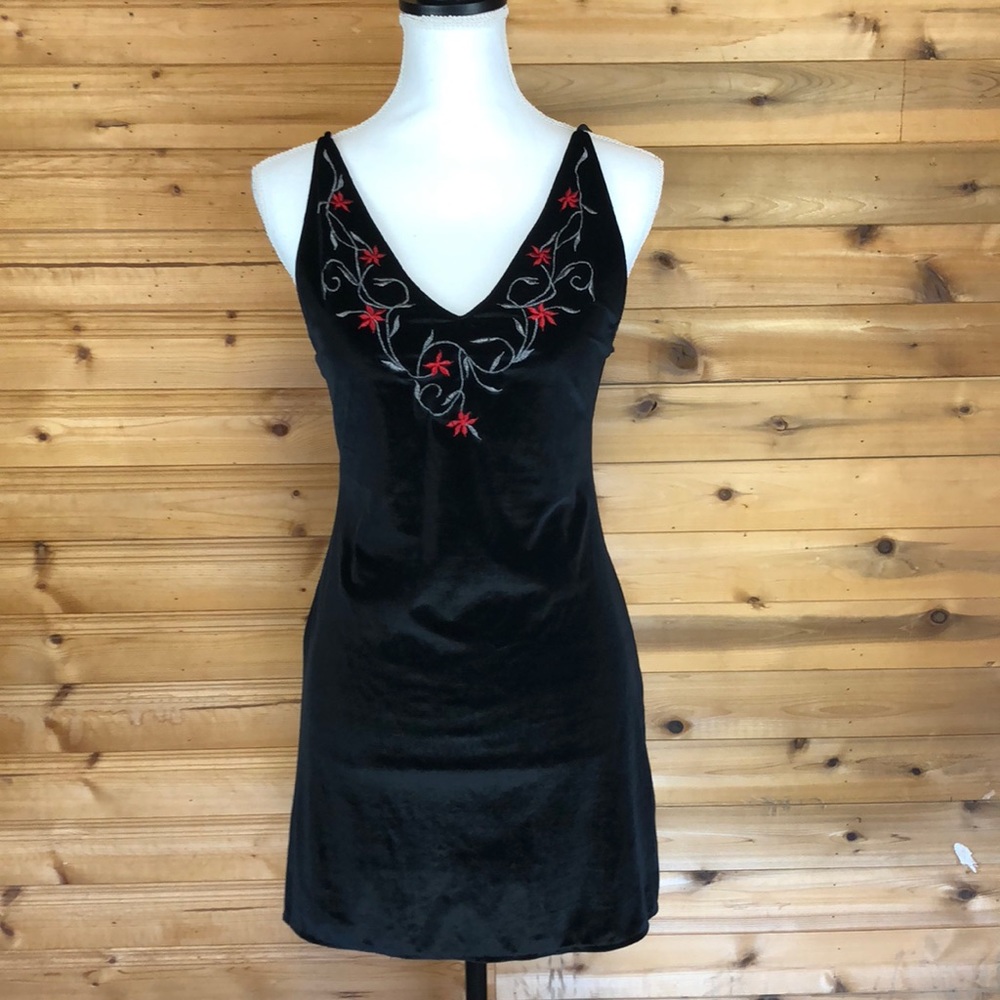 Victoria’s Secret Collection velvet slip dress